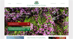 Desktop Screenshot of capeflora.co.za